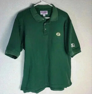 Green Bay Packers Pro Line Starter Polo Sz Med